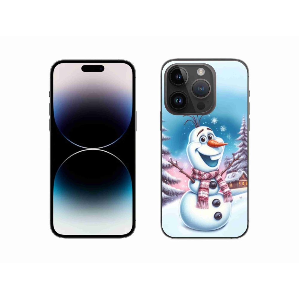 Gelový kryt mmCase na iPhone 14 Pro 6.1 - ledové království