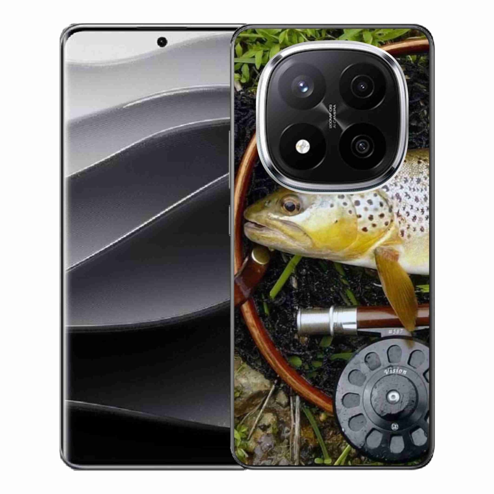 Gelový kryt mmCase na Xiaomi Redmi Note 14 Pro+ 5G - pstruh 2