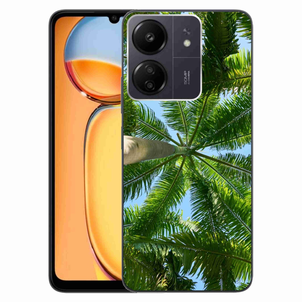 Gelový kryt mmCase na Xiaomi Poco C65/Redmi 13C - palmy