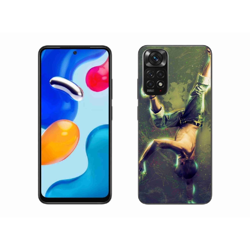 Gelový kryt mmCase na Xiaomi Redmi Note 11S 4G - breakdance
