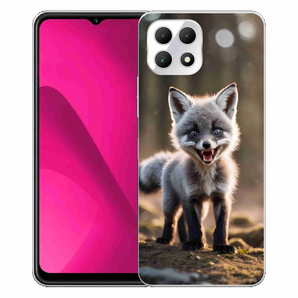 Gelový kryt mmCase na T-Mobile T Phone 2 - rozzuřená liška