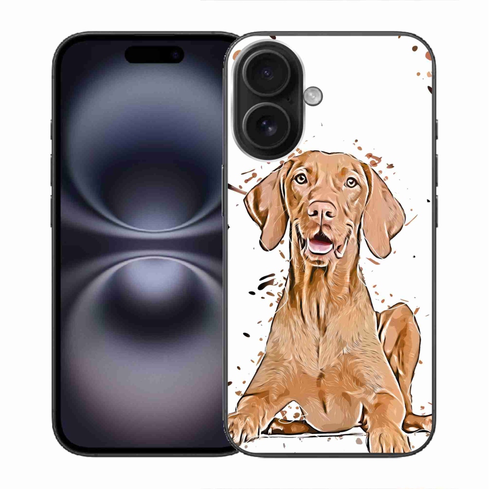 Gelový kryt mmCase na iPhone 16 - maďar