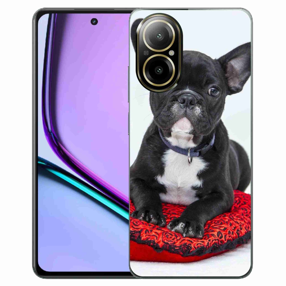 Gelový obal mmCase na Realme C67 - buldok