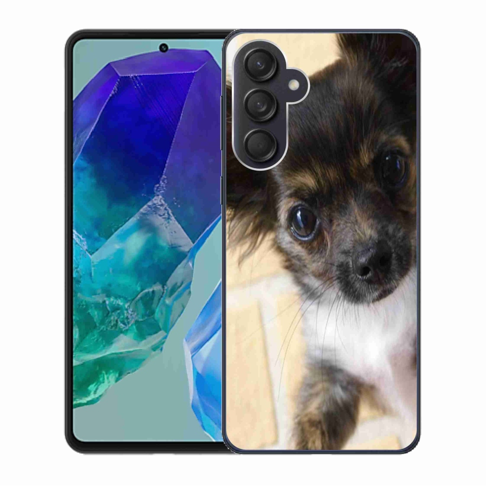 Gelový obal mmCase na Samsung Galaxy M55 5G - čivava 2