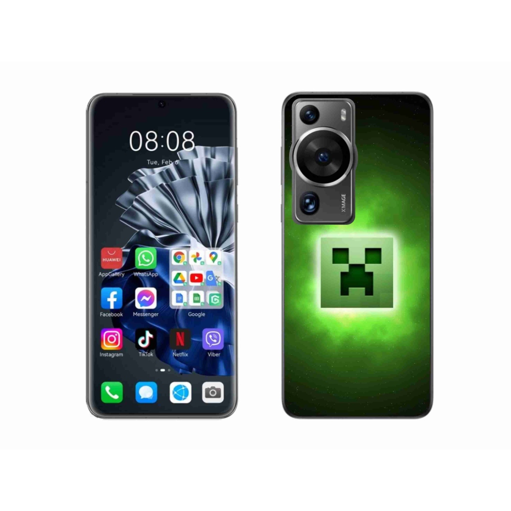 Gelový kryt mmCase na Huawei P60 Pro - minecraft