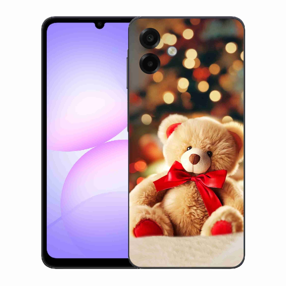 Gelový kryt mmCase na Samsung Galaxy A07 4G - plyšový medvídek