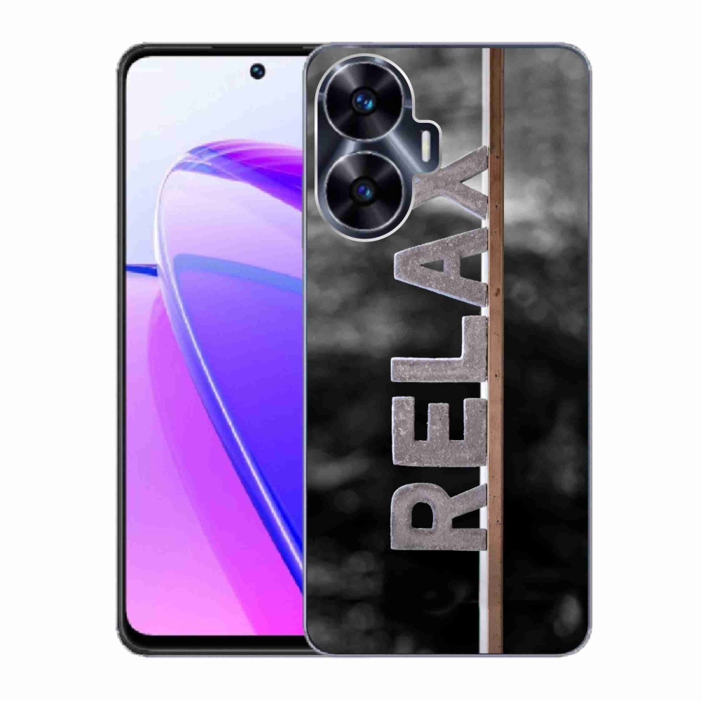 Gelový kryt mmCase na Realme C55 - relax 1