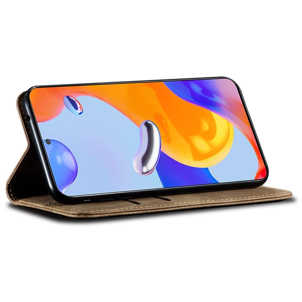 Jeanse knížkové pouzdro na Xiaomi 15 Ultra - khaki