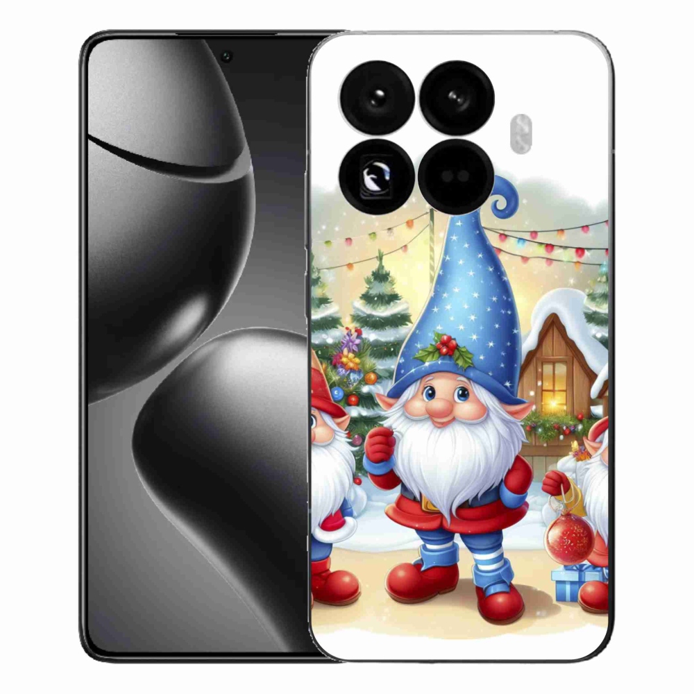 Gelový kryt mmCase na Xiaomi 15T Pro - vánoční skřítci
