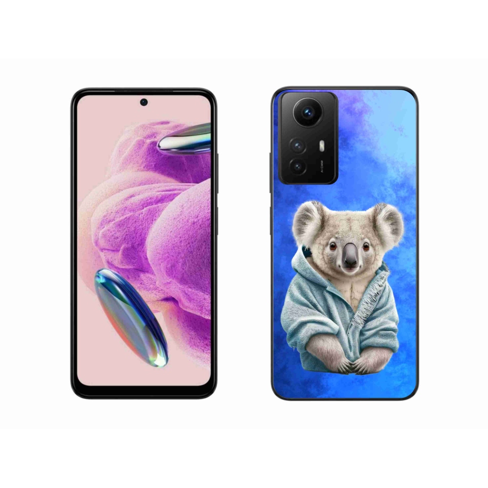 Gelový kryt mmCase na Xiaomi Redmi Note 12S - koala ve svetru