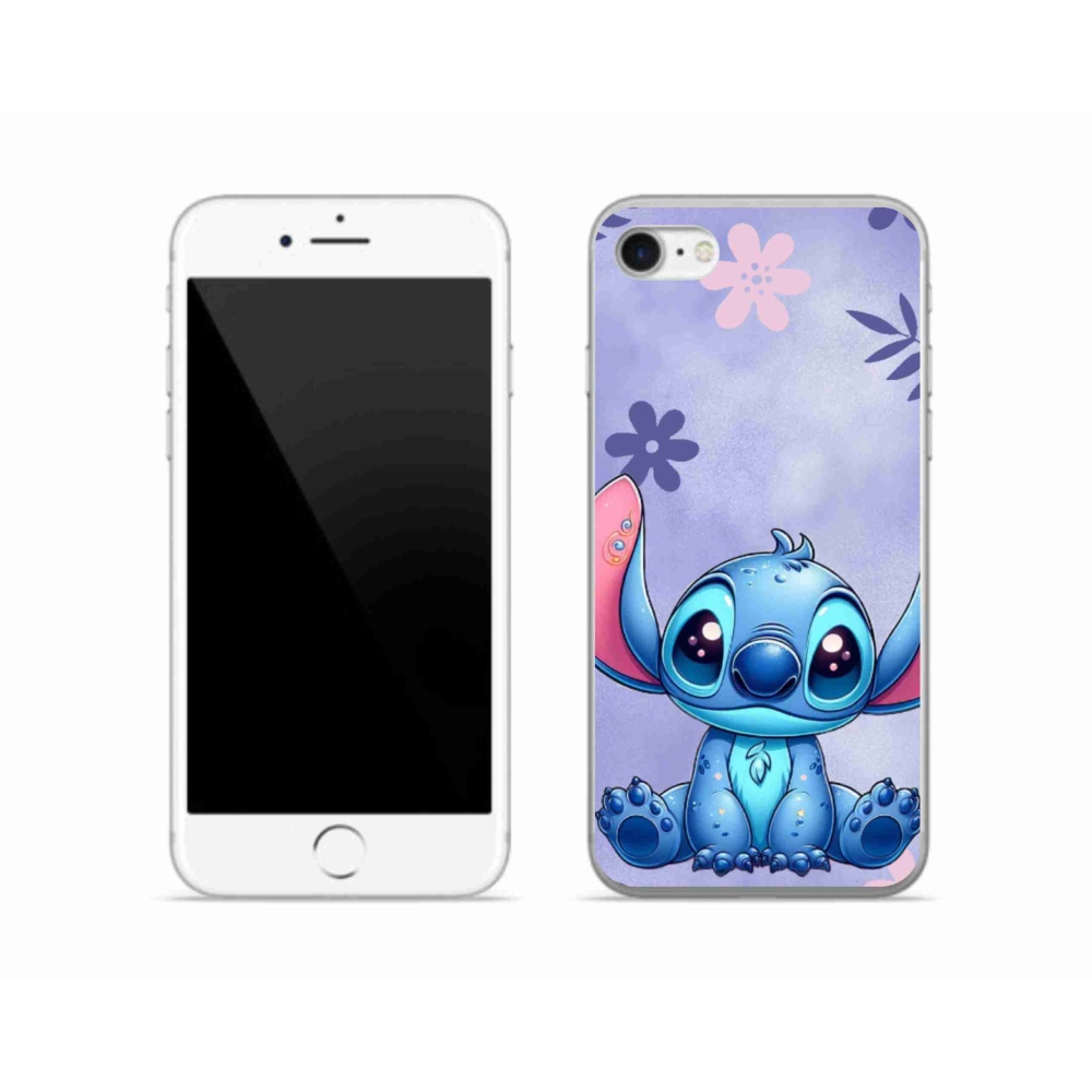 Gelový kryt mmCase na iPhone SE (2020) - stitch