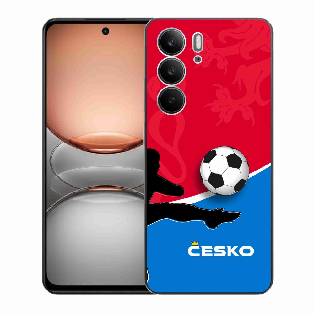 Gelový kryt mmCase na Realme C75 - fotbal Česko 2
