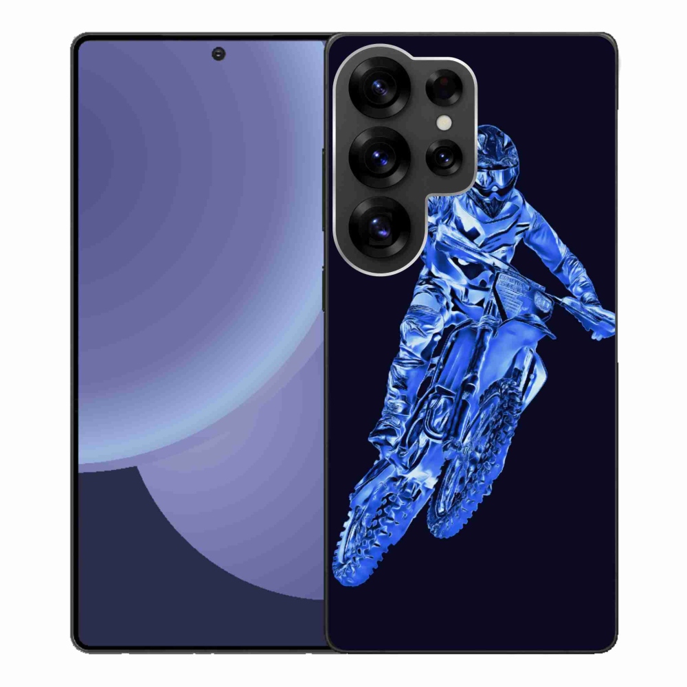 Gelový kryt mmCase na Samsung Galaxy S25 Ultra - motocross 1