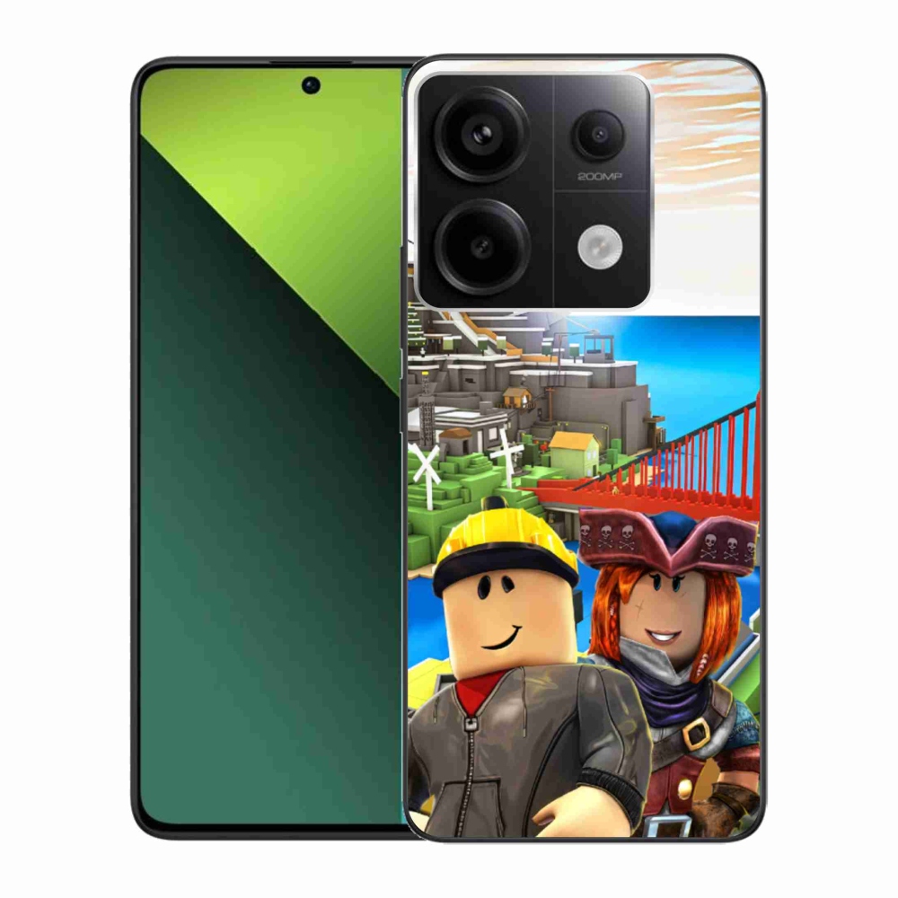 Gelový kryt mmCase na Xiaomi Redmi Note 13 Pro 5G/Poco X6 5G - roblox 1