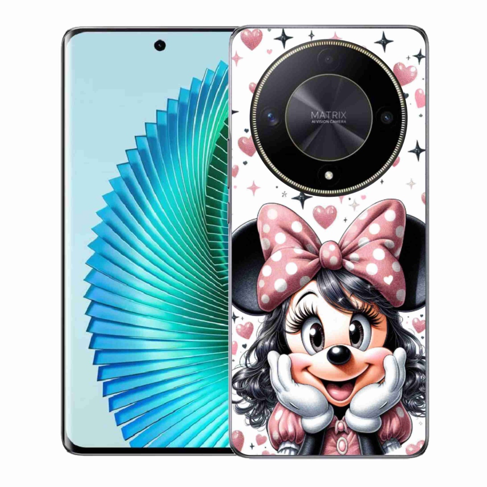 Gelový kryt mmCase na Honor Magic 6 Lite 5G - minnie