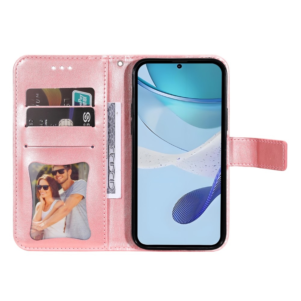 Mandala knížkové pouzdro na Realme C75 - růžové