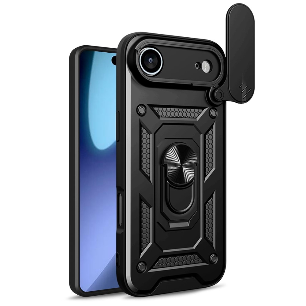 Ring odolný kryt na iPhone 17 Air - černý