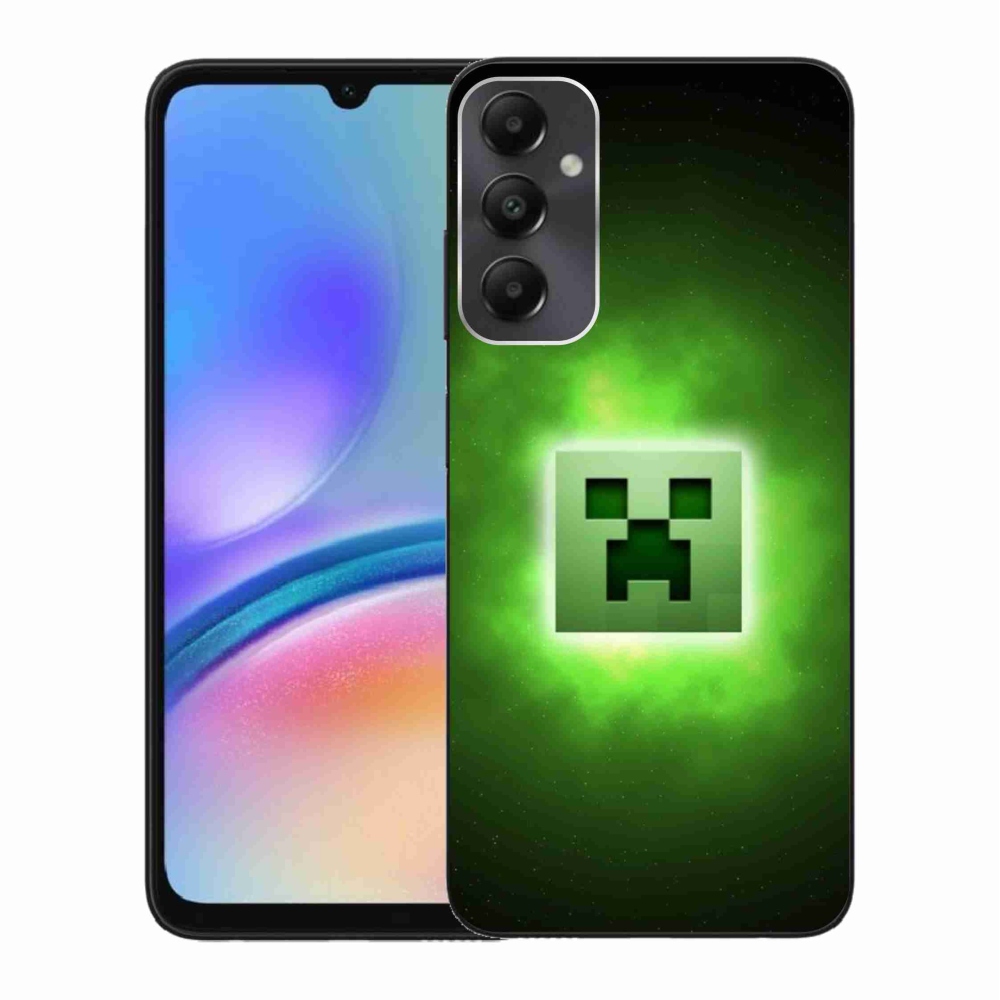 Gelový kryt mmCase na Samsung Galaxy A05s - minecraft