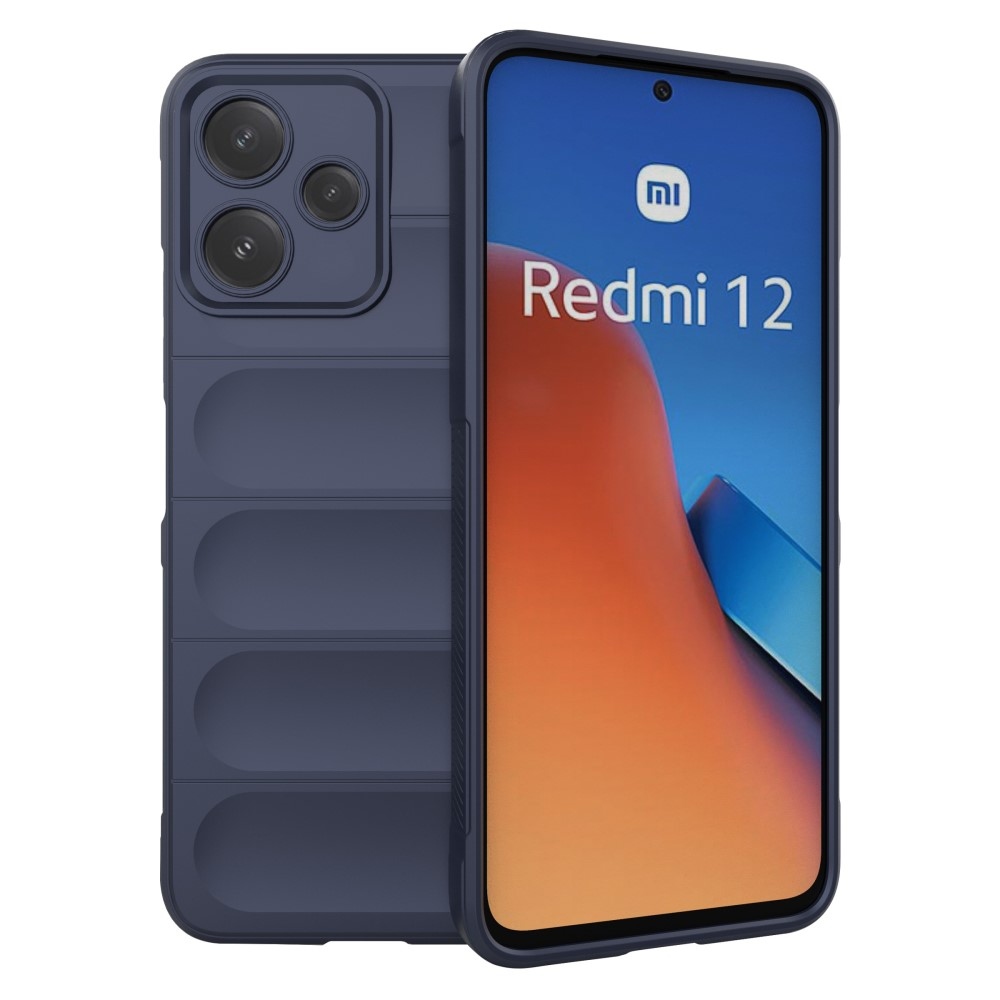 Rugg odolný gelový obal na Xiaomi Redmi 12 5G - tmavěmodrý