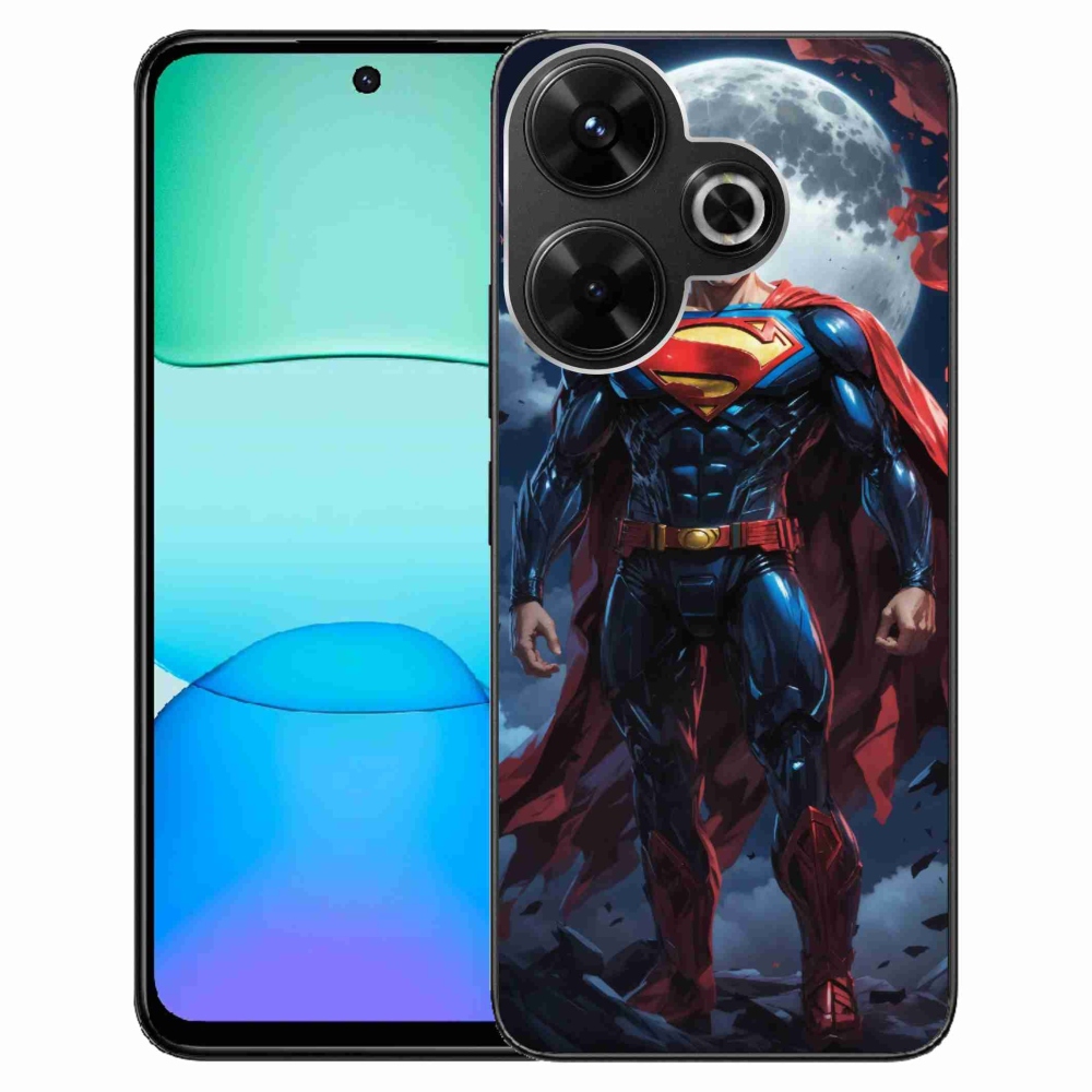 Gelový kryt mmCase na Xiaomi Redmi 13 4G/Poco M6 4G - superman