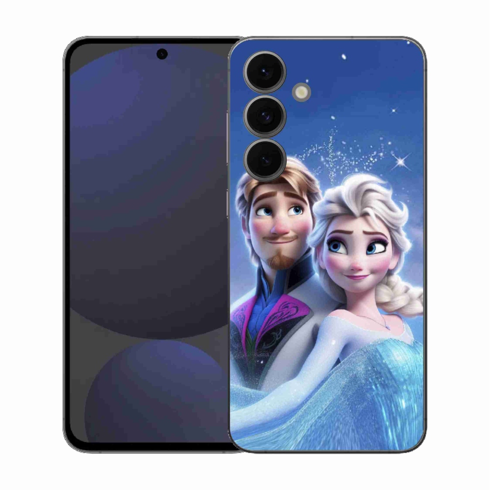Gelový kryt mmCase na Samsung Galaxy S25 FE - ledové království 1