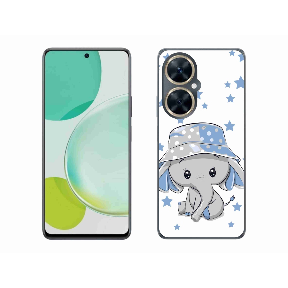 Gelový kryt mmCase na Huawei Nova 11i - modrý slon