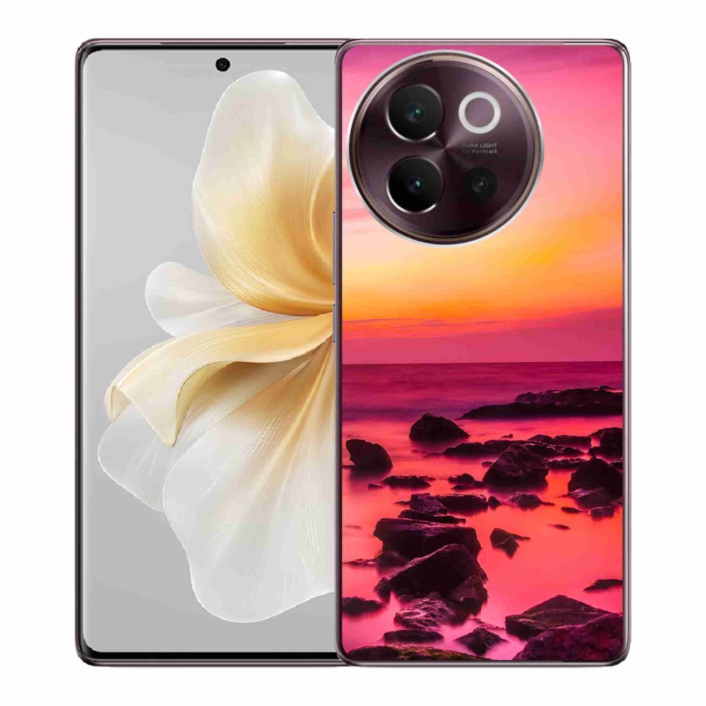 Gelový kryt mmCase na Vivo V40 Lite 5G - moře a záře