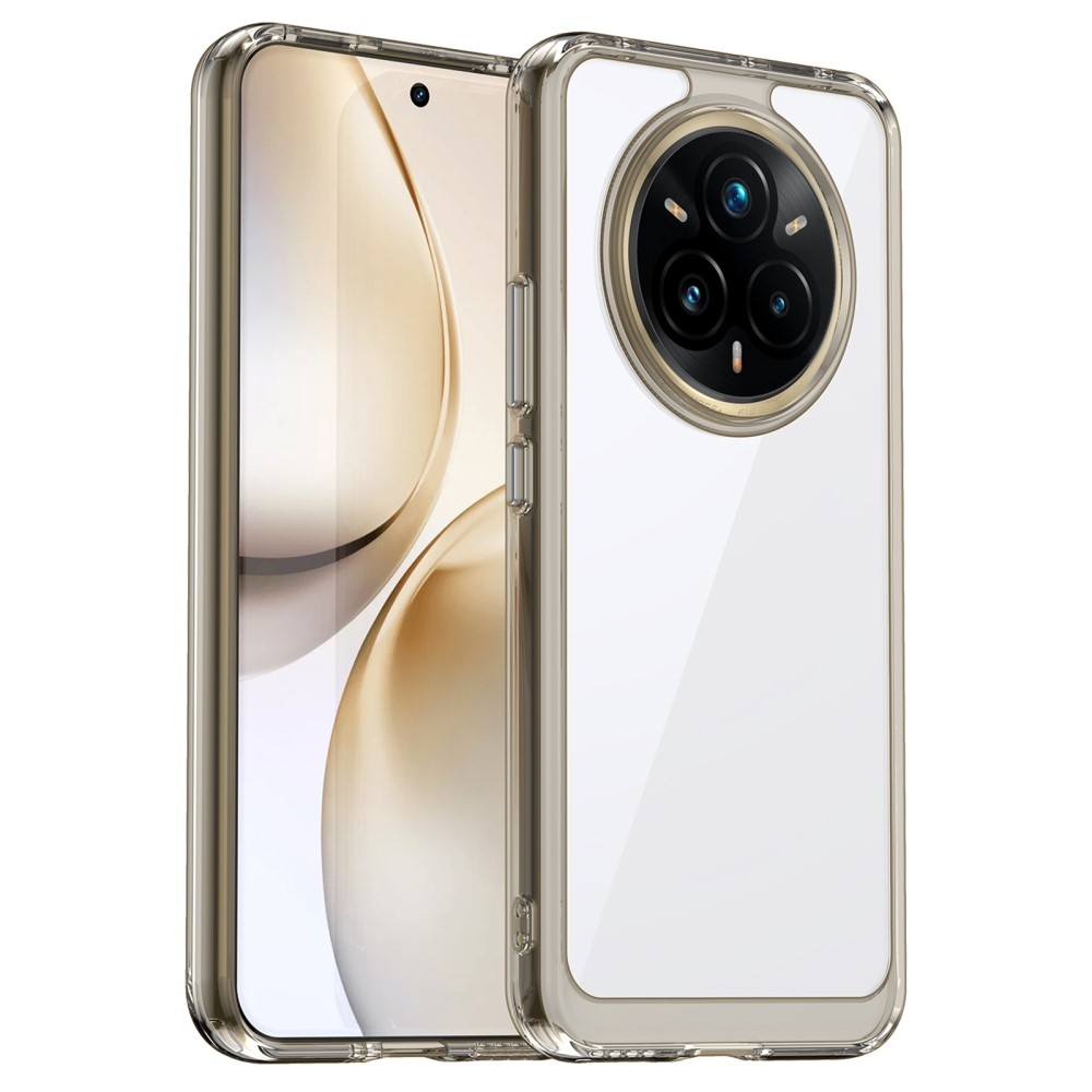 Gelový obal s pevnými zády na Realme 14 Pro+ 5G - šedý