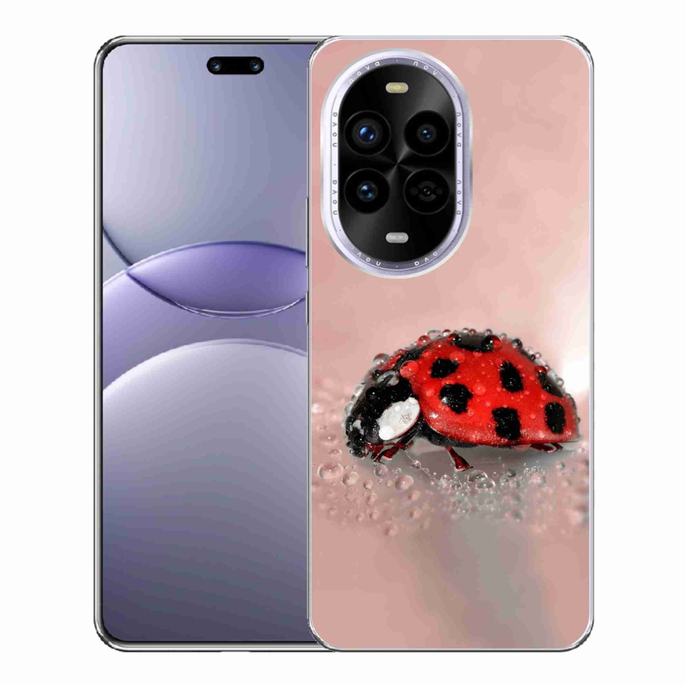 Gelový kryt mmCase na Huawei Nova 13 Pro 5G - beruška