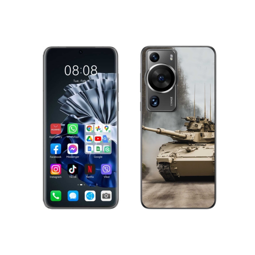 Gelový kryt mmCase na Huawei P60 Pro - tank 1