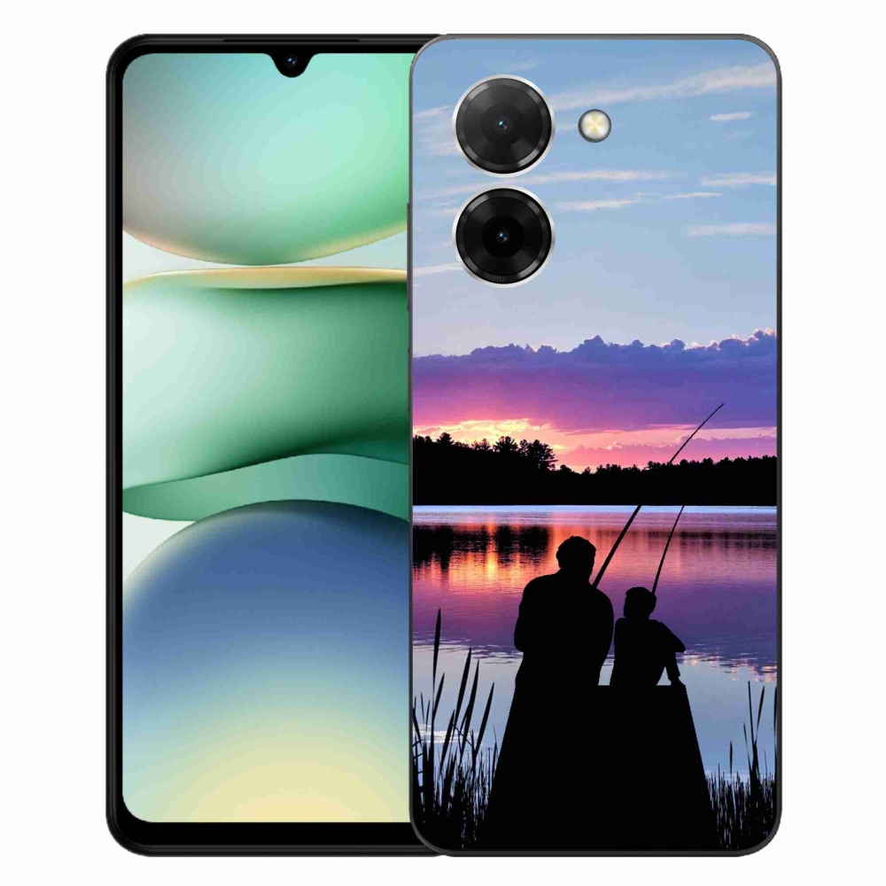 Gelový kryt mmCase na Xiaomi Redmi A5 (171.7x77.8x8.3mm) - rybaření 2