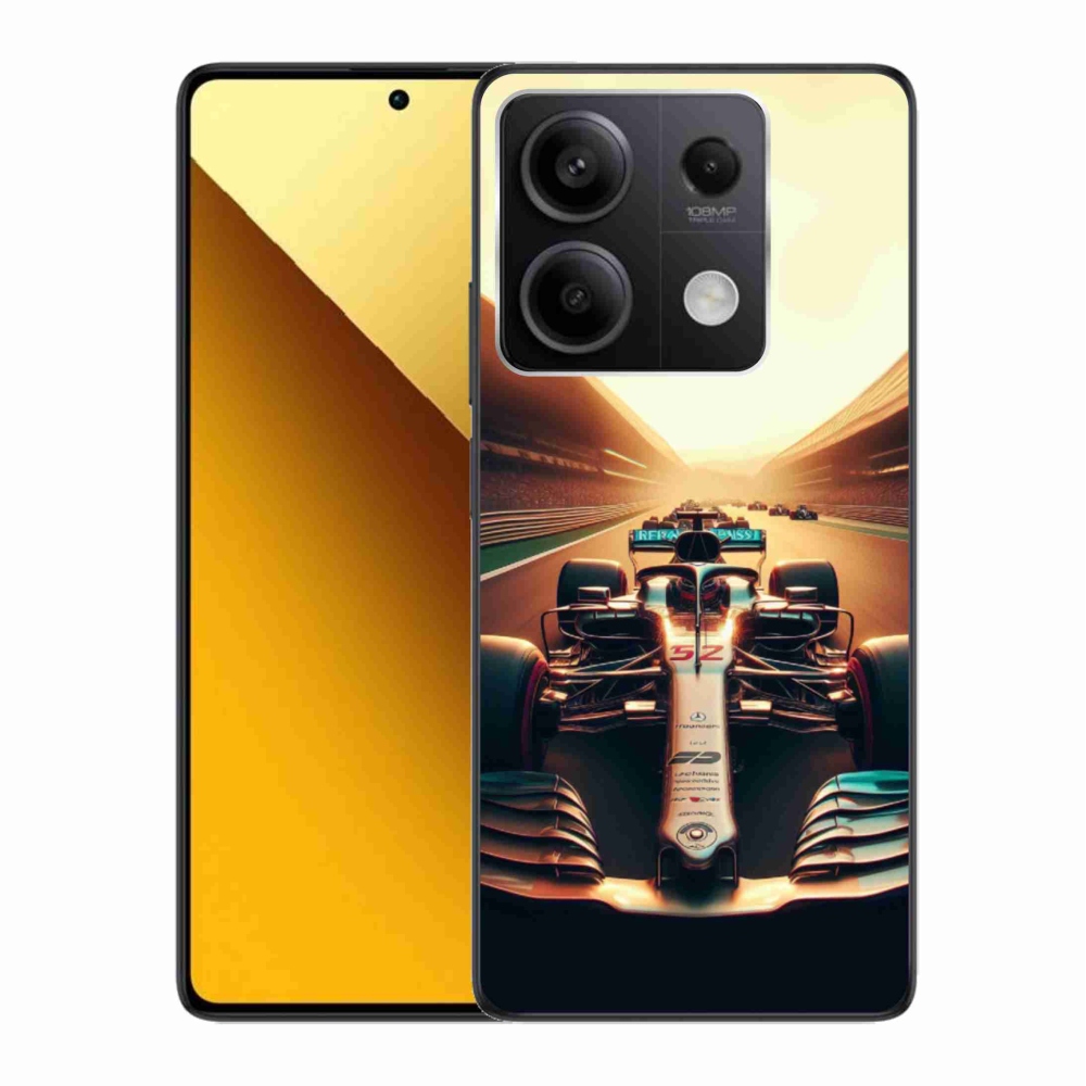 Gelový kryt mmCase na Xiaomi Redmi Note 13 5G - formule 1