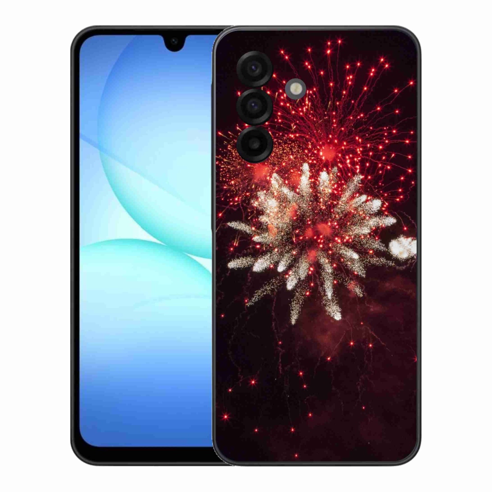 Gelový kryt mmCase na Samsung Galaxy A17 5G - ohňostroj