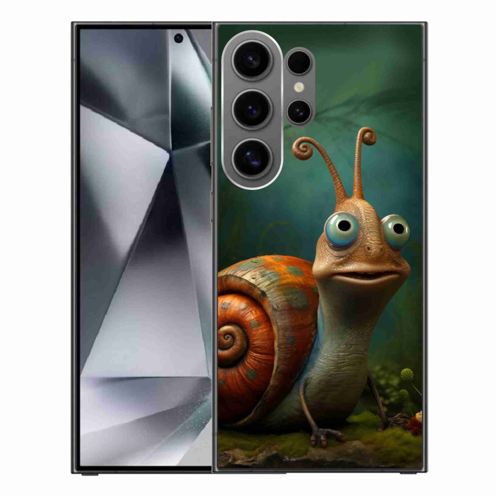 Gelový kryt mmCase na Samsung Galaxy S24 Ultra - šnek
