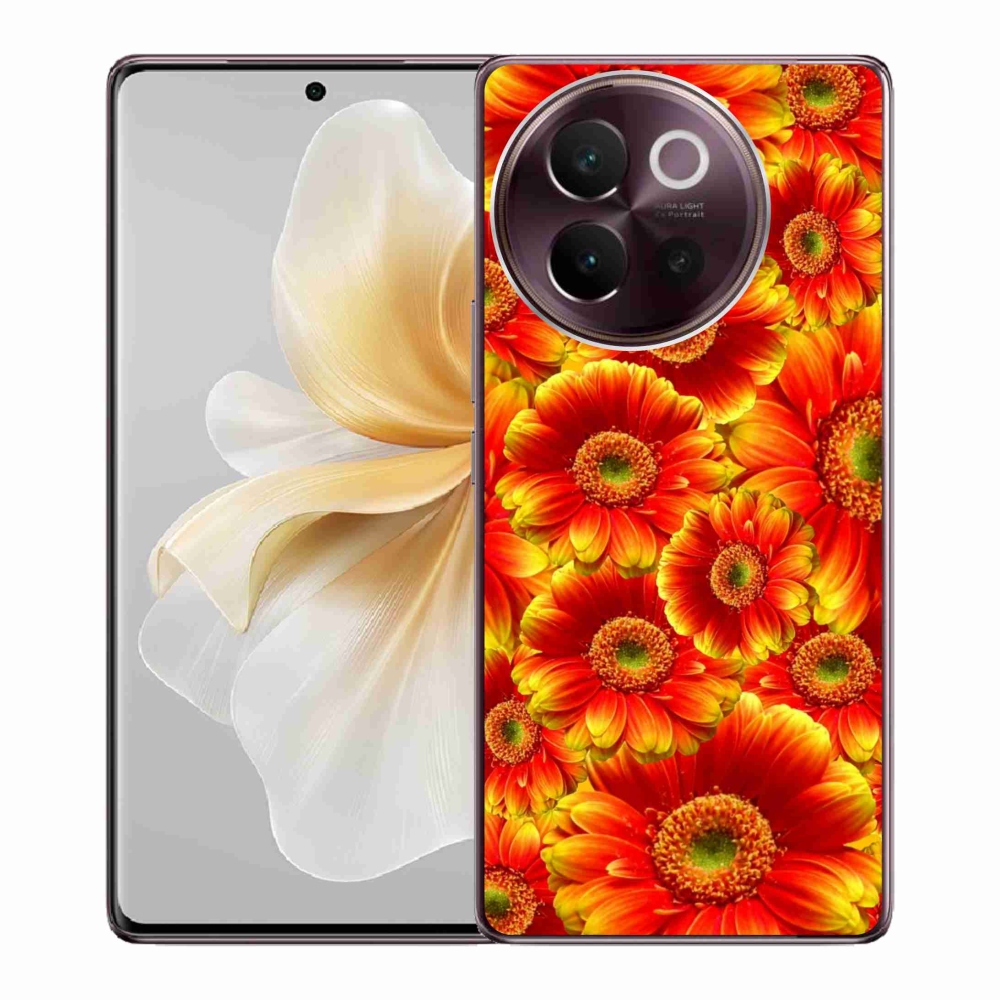 Gelový kryt mmCase na Vivo V40 Lite 5G - gerbera 1