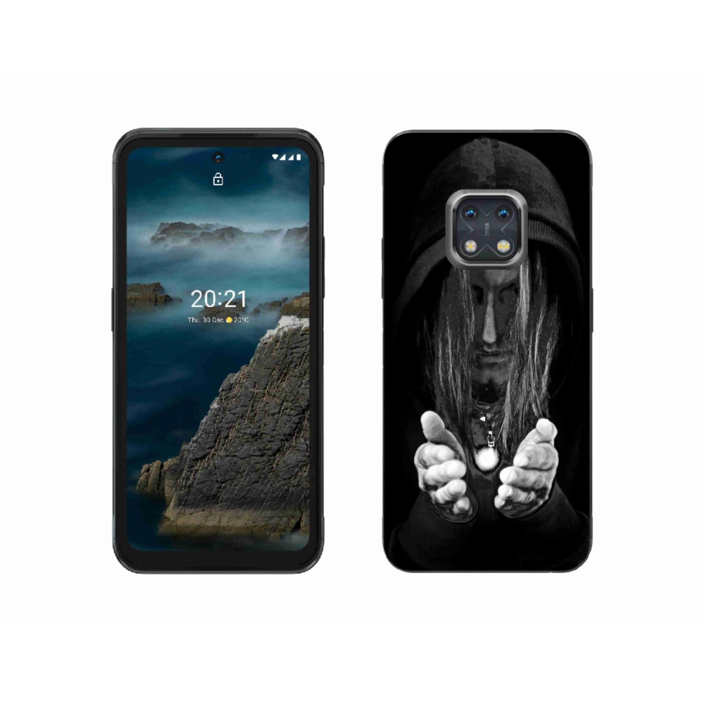 Gelový kryt mmCase na Nokia XR20 - tajemná osoba