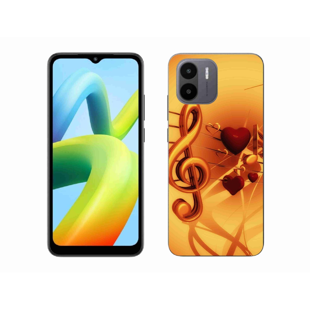 Gelový kryt mmCase na Xiaomi Redmi A1/Redmi A2 - noty