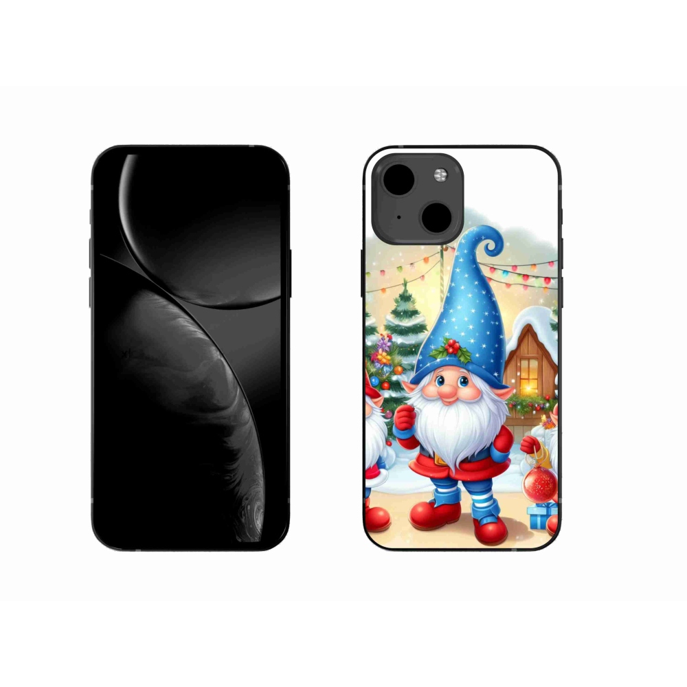 Gelový kryt mmCase na iPhone 13 6.1 - vánoční skřítci