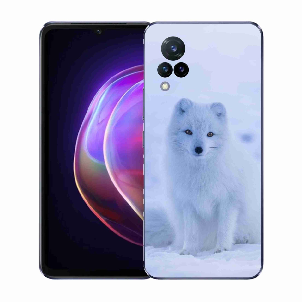 Gelový kryt mmCase na Vivo V21 4G/5G - polární liška