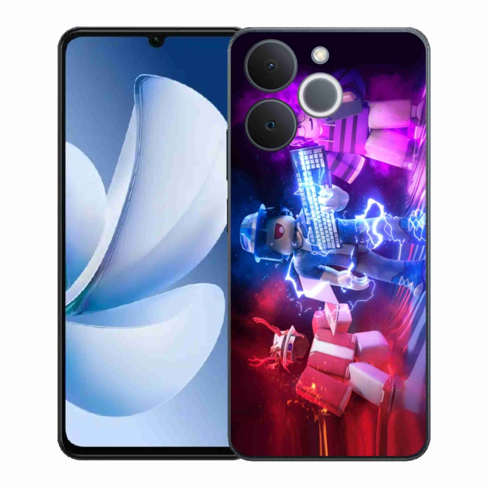 Gelový kryt mmCase na Realme Note 70T - roblox