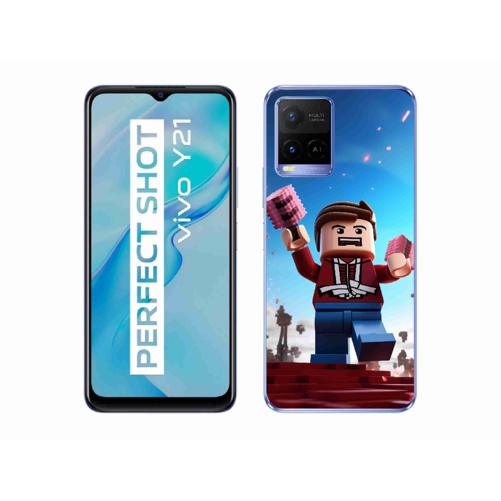 Gelový kryt mmCase na Vivo Y21/Y21s/Y33s - roblox 2