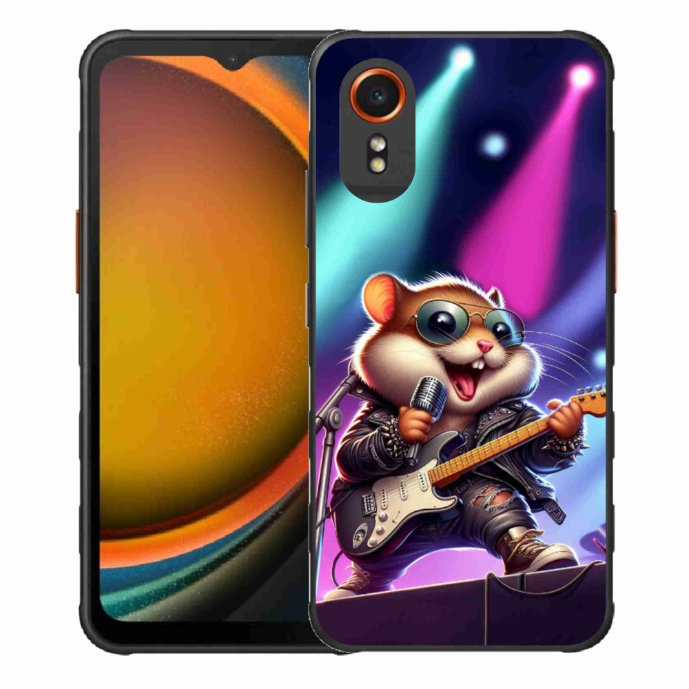 Gelový kryt mmCase na Samsung Galaxy Xcover 7 - křeček rocker