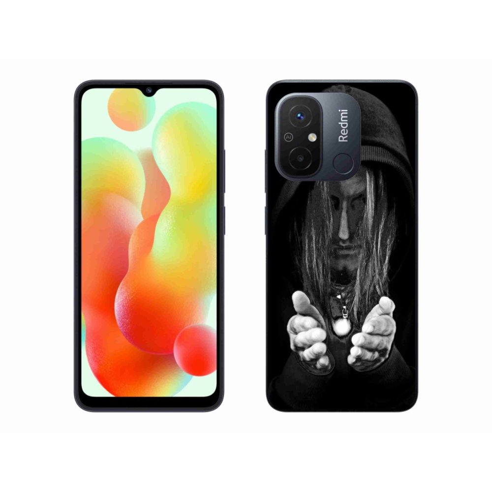 Gelový kryt mmCase na Xiaomi Redmi 12C - tajemná osoba