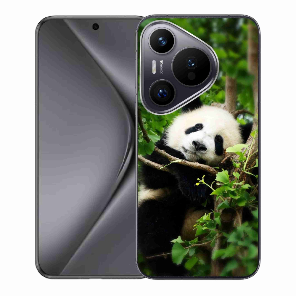 Gelový kryt mmCase na Huawei Pura 70 - panda