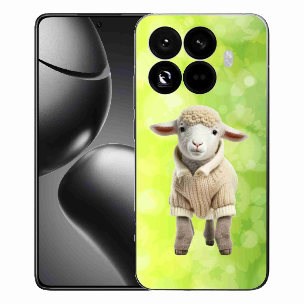 Gelový kryt mmCase na Xiaomi 15T Pro - jehně ve svetru