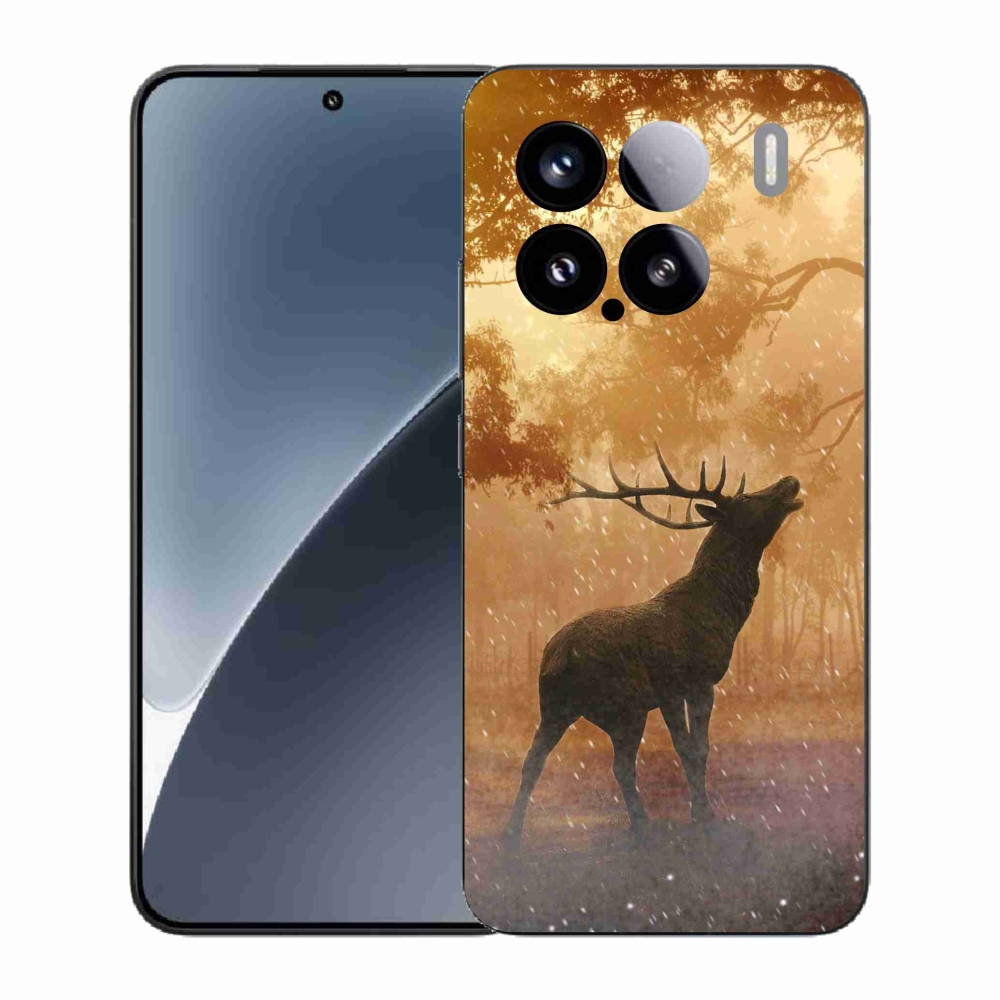 Gelový kryt mmCase na Xiaomi 15 - jelen v říji