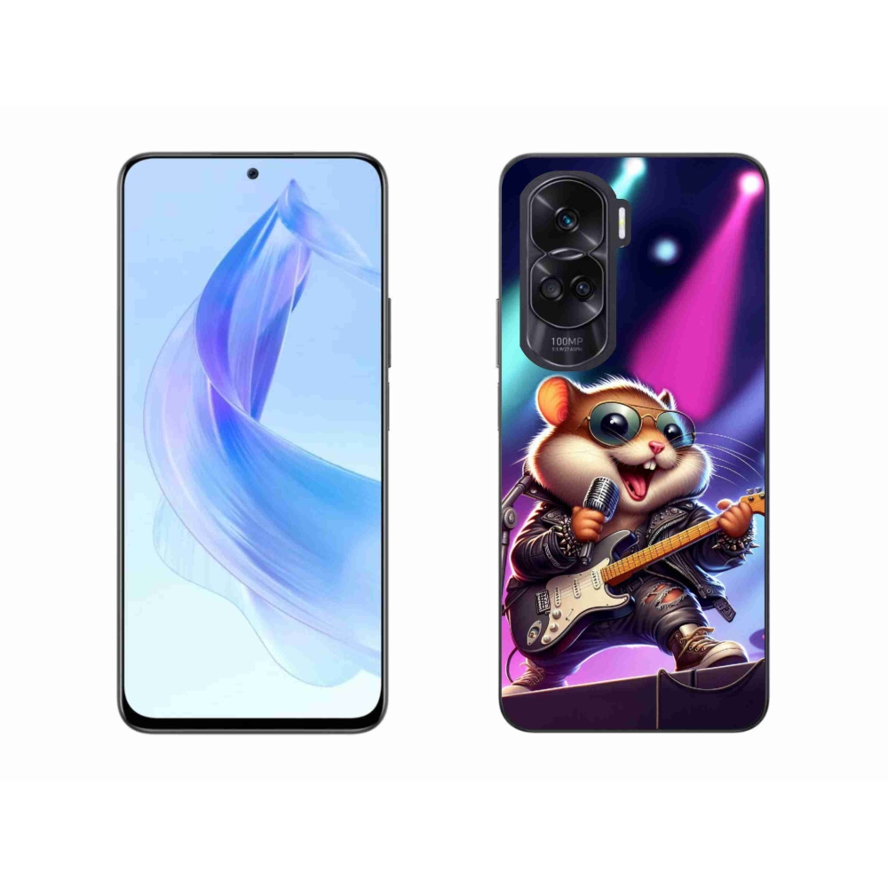 Gelový kryt mmCase na Honor 90 Lite - křeček rocker