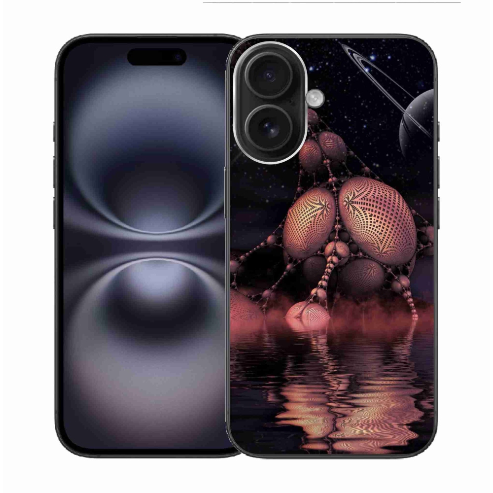 Gelový kryt mmCase na iPhone 16 - abstraktní motiv 19