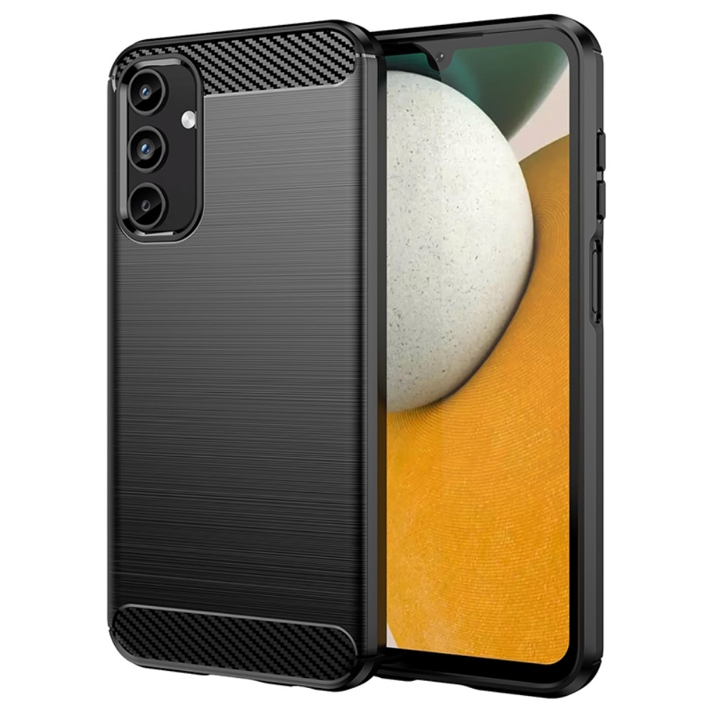 Carbon odolný gelový obal na Samsung Galaxy A15 4G/5G - černý