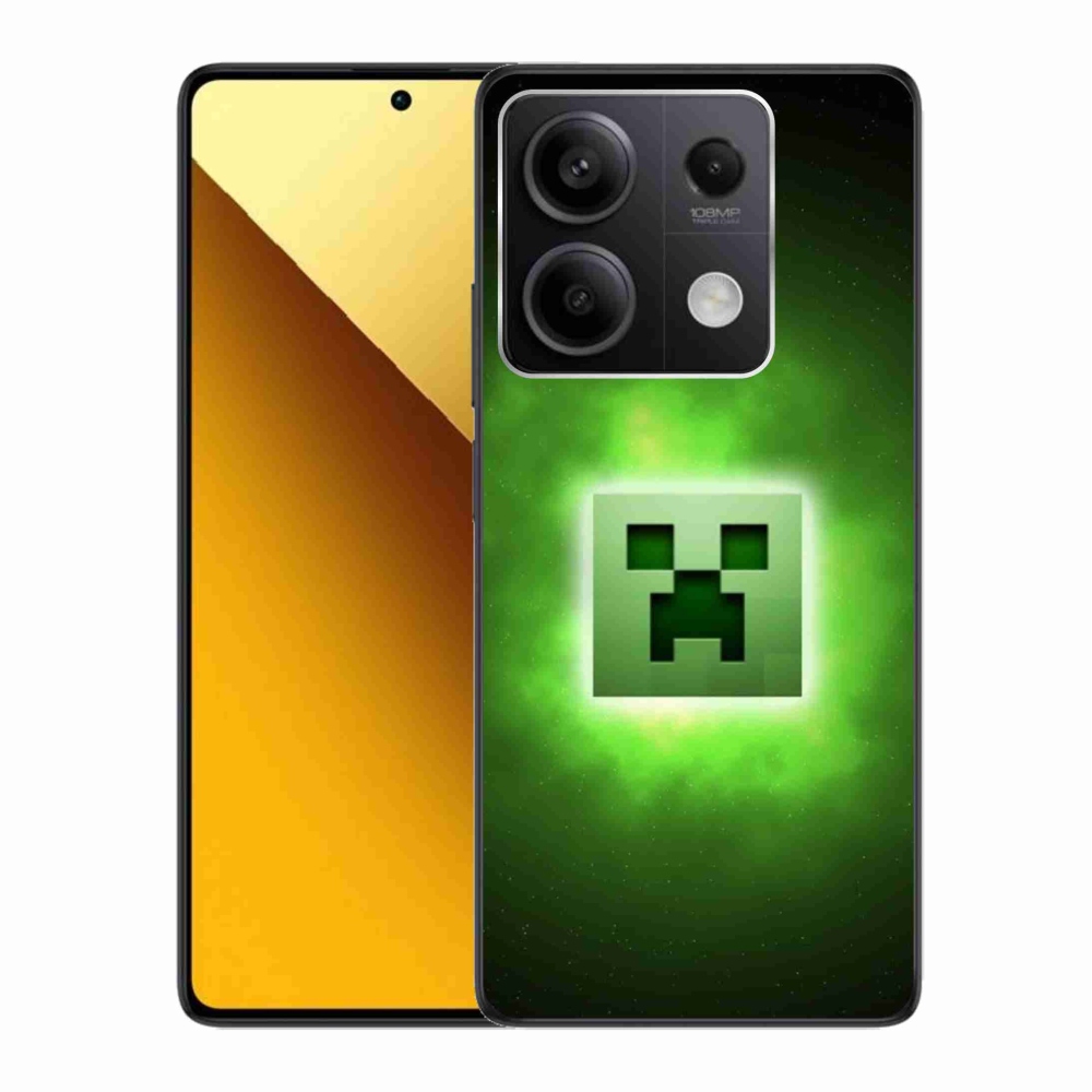 Gelový kryt mmCase na Xiaomi Redmi Note 13 5G - minecraft